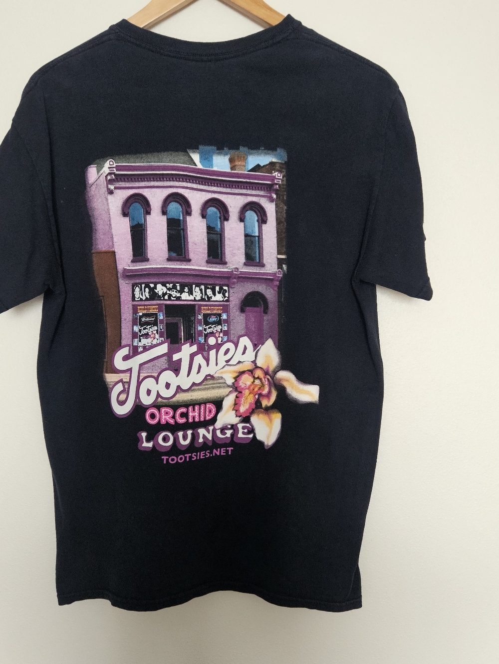 Nashville Tootsies Orchid Lounge Graphic Tee Medium